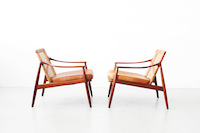 Easy Chairs by Hartmut Lohmeyer for Wilkhahn