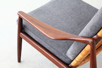 Easy Chair with Ottoman by Hartmut Lohmeyer for Wilkhahn