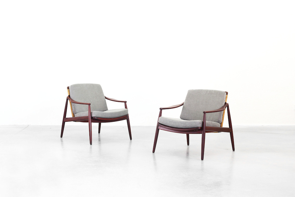 Lounge Chairs by Hartmut Lohmeyer for Wilkhahn