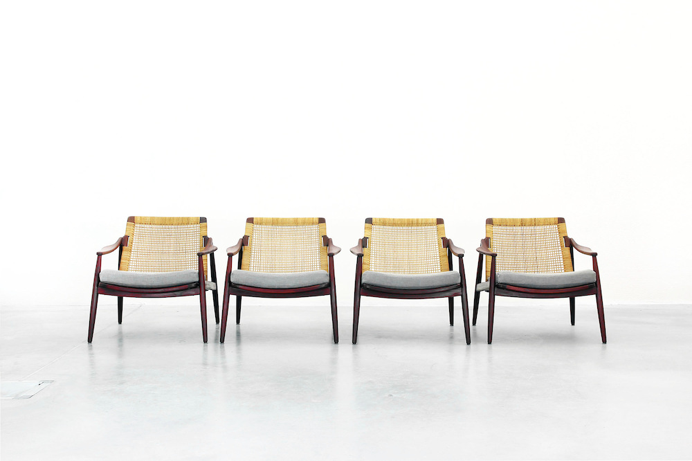 Lounge Chairs by Hartmut Lohmeyer for Wilkhahn