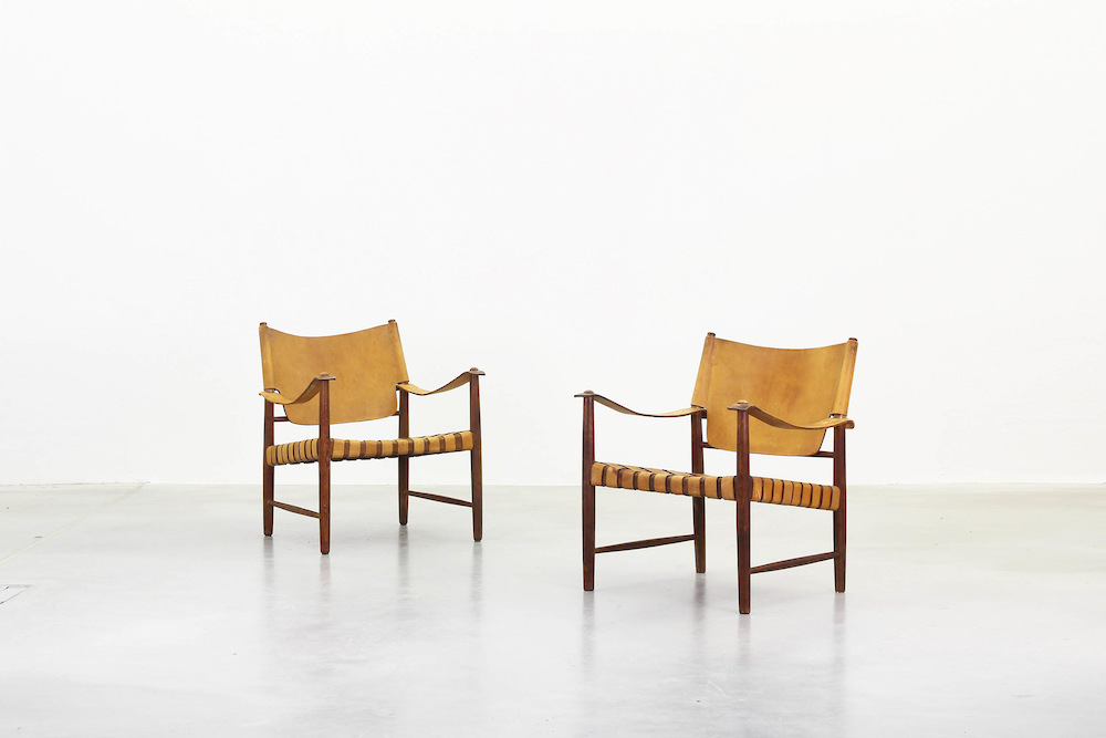 Zwei Safari Chairs