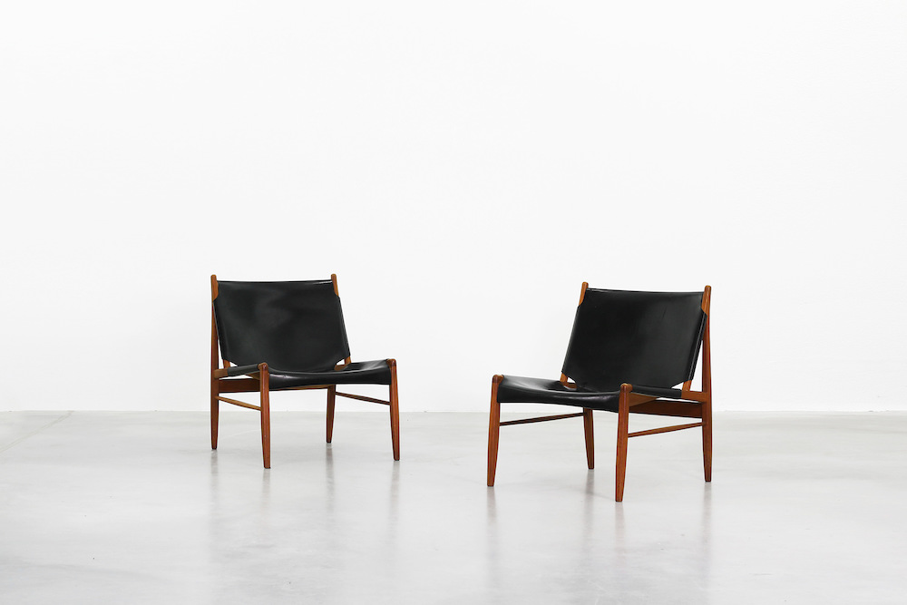 Hunting Chairs by Franz Xaver Lutz for WK Möbel