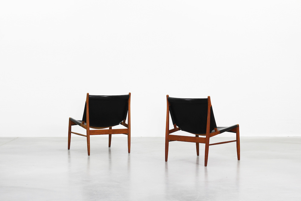 Hunting Chairs by Franz Xaver Lutz for WK Möbel