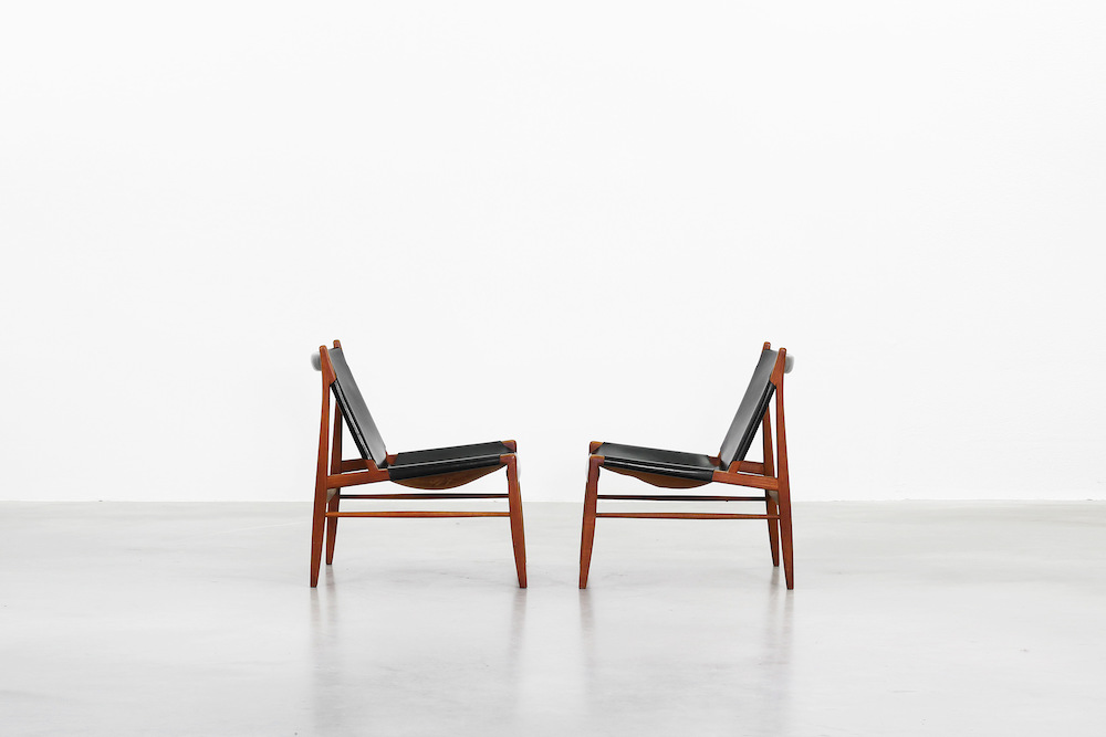 Hunting Chairs by Franz Xaver Lutz for WK Möbel