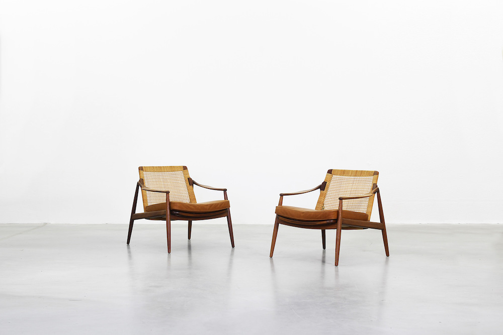 Lounge Chairs von Hartmut Lohmeyer für Wilkhahn l.e.